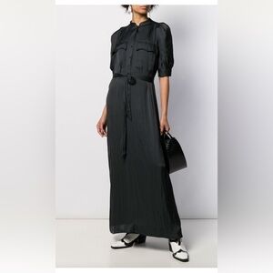 Zadig and Voltaire satin maxi dress